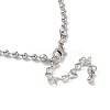 Cross Rhinestone Pendant Necklaces FK0815-8-3