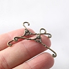 Alloy Doll Clothes Hangers PW-WG97384-02-1