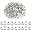 150Pcs 304 Stainless Steel Tube Bails STAS-BBC0008-25-1