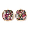 304 Stainless Steel Pendants STAS-C146-02G-03-1