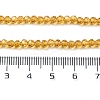 Transparent Glass Beads Strands EGLA-A035-T3mm-D17-5