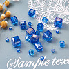 Electroplate Glass Beads Strands EGLA-TA0001-03C-14