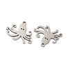 201 Stainless Steel Pendants STAS-P428-04C-P-2