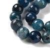 Natural Agate Beads Strands G-M437-C01-01B-4