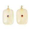 Natural Lemon Quartz(Heated) Pendants G-F837-04C-1