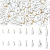 40Pcs 8 Styles ABS Plastic Pearl Pendants FIND-YW0012-01G-2
