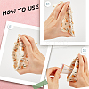 4pcs Mini Cloth Printed Multipurpose Shrapnel Makeup Bags Change Purse ABAG-GF0001-26-6