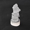 Natural Selenite Figurines DJEW-Q006-01C-2