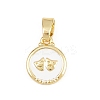 Brass Charms KK-E798-01K-G-1