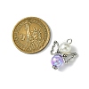 Imitation Pearl Acrylic Pendants PALLOY-JF02624-03-3