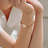50Pcs 10 Style Alloy Links PALLOY-CJ0001-166-7