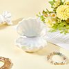 Shell Shape Porcelain Jewelry Plate AJEW-WH20080-08A-6