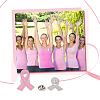 SUPERFINDINGS 60Pcs Breast Cancer Awareness Pink Ribbon Enamel Pins JEWB-FH0001-27-4