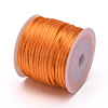 Nylon Satin Rattail Cords NWIR-L006-1mm-13-2
