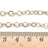 304 Stainless Steel Rolo Chain Necklaces NJEW-Z102-01GP-5