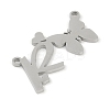 Non-Tarnish 304 Stainless Steel Pendants STAS-L279-002P-R-2