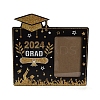 Graduate Theme Wood with Acrylic Rectangle Picture Frame AJEW-D069-01B-1