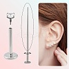 Titanium Alloy Internally Threaded Labret Bar EJEW-FS0001-32B-5