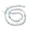 Natural Aquamarine Beads Strands X-G-I349-01A-01-2