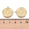 PVD Vacuum Plating 201 Stainless Steel Pendants STAS-J401-VC924-3