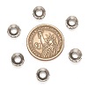 Brass Rhinestone Spacer Beads RB-A020-9mm-01P-3