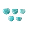 Natural Amazonite Heart Palm Stones PW-WG21258-02-3