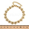 304 Stainless Steel Link Chain Bracelets for Women BJEW-Z143-01G-5