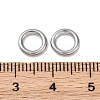 201 Stainless Steel Closed Jump Rings STAS-D301-17P-01-3