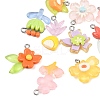 Opaque Resin Pendants RE-CBA5D24-02-2