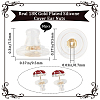 50Pcs Silicone Cover Ear Nuts SIL-SC0002-35-2