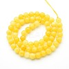 Natural Quartz Beads Strands G-N355-6mm-17-2