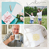 Mandala Style PET Plastic Hollow Out Drawing Painting Stencils Templates DIY-WH20009-11-5