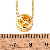 Brass Pave Cubic Zirconia Birth Stone Constellation Pendant Cable Chain Necklaces LS-NJEW-D334-01G-04-5