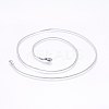 Non-Tarnish 304 Stainless Steel Herringbone Chain Necklaces NJEW-F227-02P-01-1