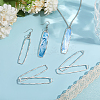 20Pcs Alloy Open Back Bezel Big Pendants FIND-CA0008-87S-4