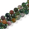 Natural Indian Agate Beads Strands G-H057-A06-01-1