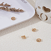 4Pcs Brass Micro Pave Clear Cubic Zirconia Peg Bails KK-LP0004-50-1