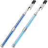 2Pcs Iron and PVC and Acrylic Alligator Memo Clips FIND-SC0011-25B-1