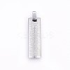 Non-Tarnish 304 Stainless Steel Pendants STAS-O103-25C-1