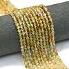 Heated Natural Citrine Beads Strands G-A260-A13-01-1