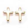Brass Tiny Cross Charms LS-X-KK-Q735-301G-2