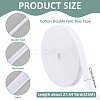 25M Cotton Double Fold Bias Tape OCOR-WH0070-163B-2