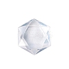 Natural Quartz Crystal Healing Star of David Ornament PW-WG52742-05-1
