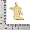 Brass Enamel Pendants KK-A296-48D-G-3