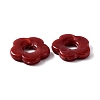 Acrylic Beads MACR-WH0007-26M-2