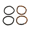Aromatherapy Energy Stretch Bracelets Set for Girl Women BJEW-JB06736-01-1