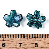 Baking Paint Transparent Glass Bead Caps DGLA-N014-06A-01-3