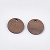 Walnut Wood Pendants WOOD-S054-01B-01-2