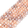 Natural Cultured Freshwater Pearl Beads Strands PEAR-E016-106-1