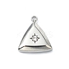 304 Stainless Steel Rhinestone Pendants STAS-L022-447P-1